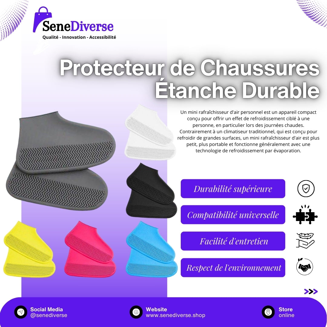Protecteur de Chaussures Étanche Durable